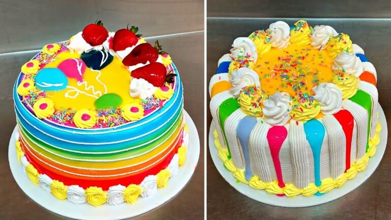 Cómo elegir adornos para torta personalizados que sorprendan a todos 16 adornos de torta creativos y coloridos