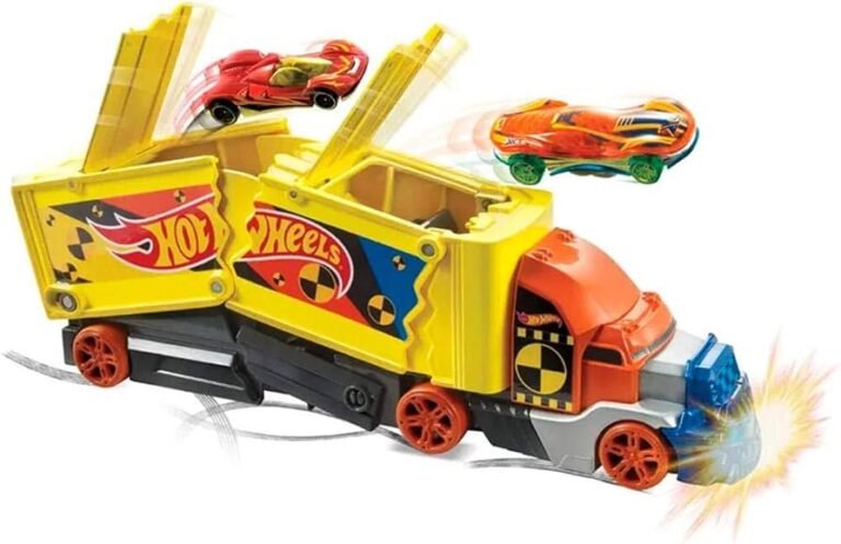 autos de juguete hot wheels en accion