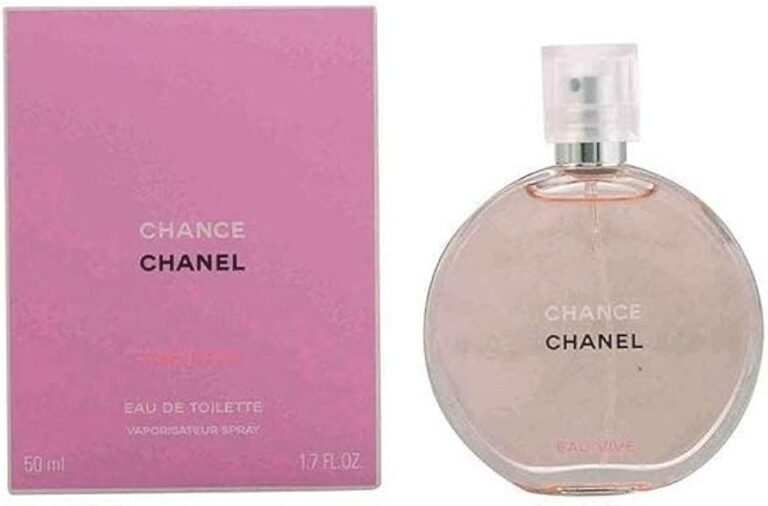 botella de chanel chance eau vive