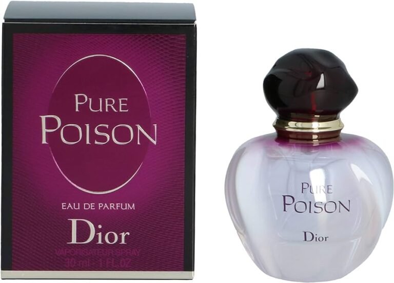botella de perfume dior pure poison
