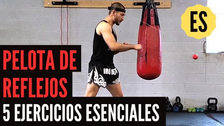 Cuál es la mejor pelota para entrenar boxeo y sus beneficios 17 boxeador entrenando con pelota de reflejos