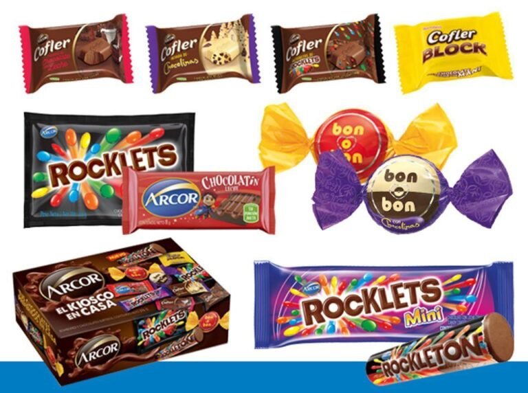 caja de productos arcor para kioscos