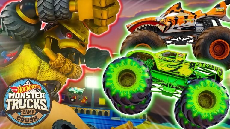 Qué Juguetes de Monster Jam Son los Más Populares y Divertidos 18 camiones monstruo en accion divertida
