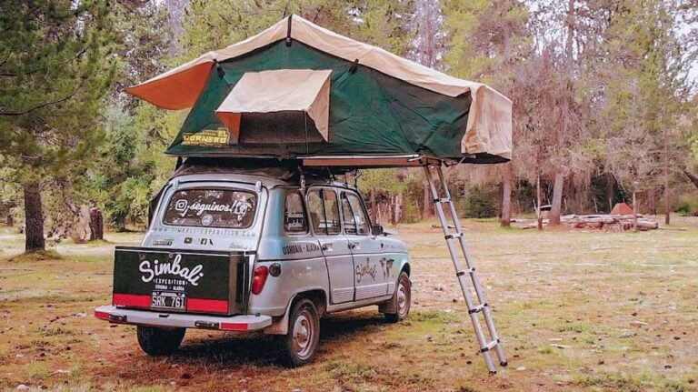 Dónde encontrar una carpa para techo de auto usada en Argentina 14 carpa de techo de auto en paisaje argentino