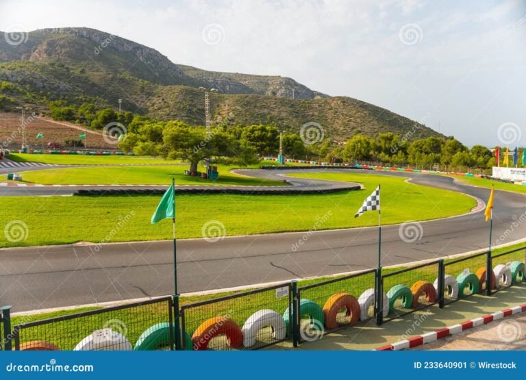 carreras de karts en coloridos circuitos