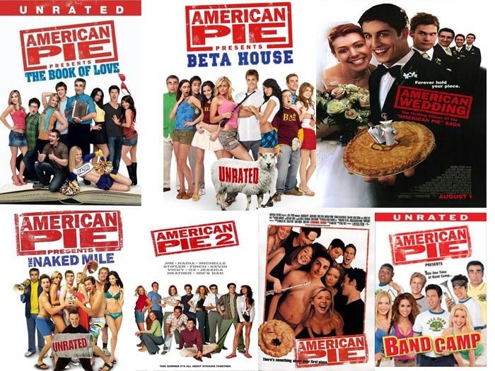 cartel de la saga american pie