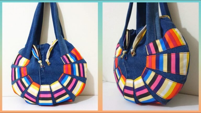 carteras de jeans en diferentes estilos