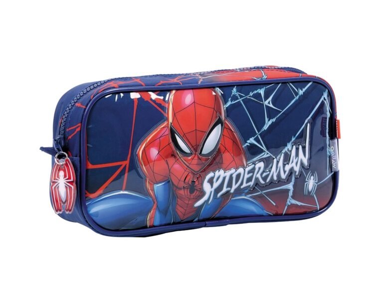 Dónde puedo comprar una cartuchera del Hombre Araña 21 cartuchera del hombre arana sobre escritorio