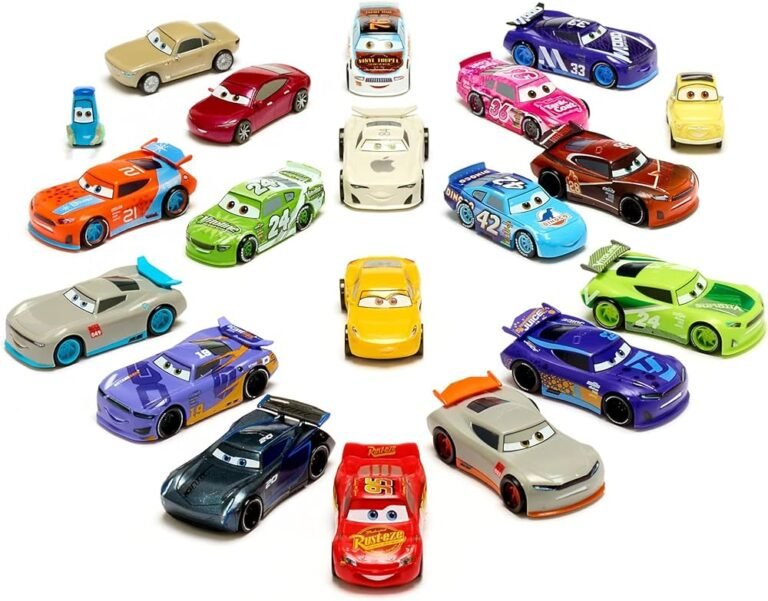 Cómo armar una colección de Cars de Disney completa y divertida 19 coleccion colorida de coches de disney