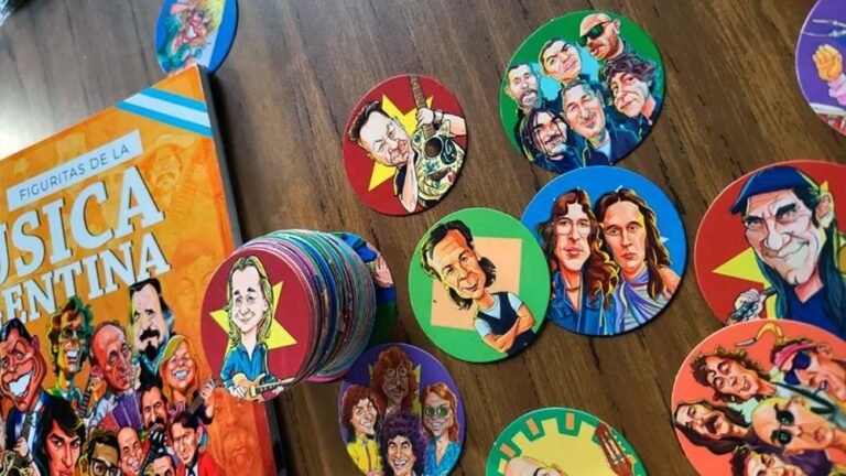 coleccion de albumes y figuritas musicales