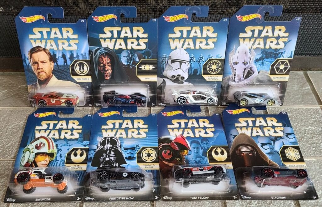 coleccion de hot wheels de star wars
