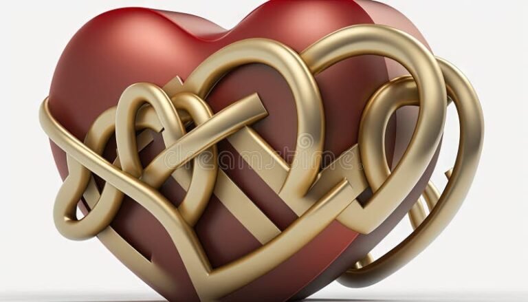 corazones entrelazados simbolizando amor y conexion