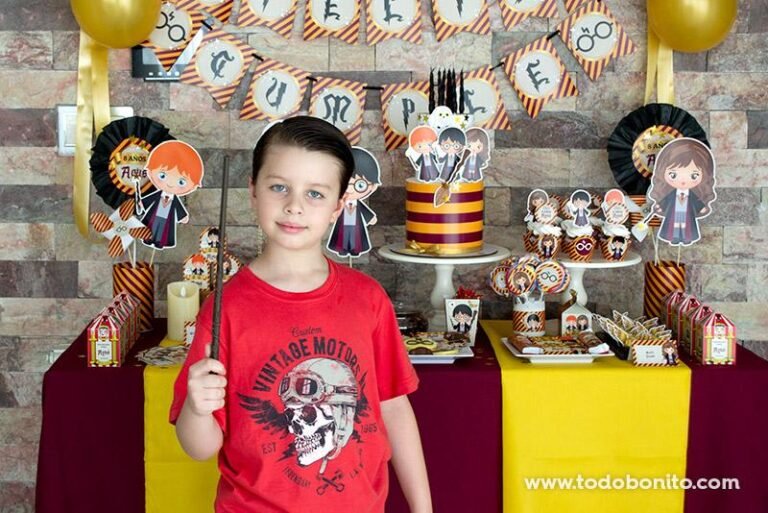 decoraciones de cumpleanos inspiradas en harry potter