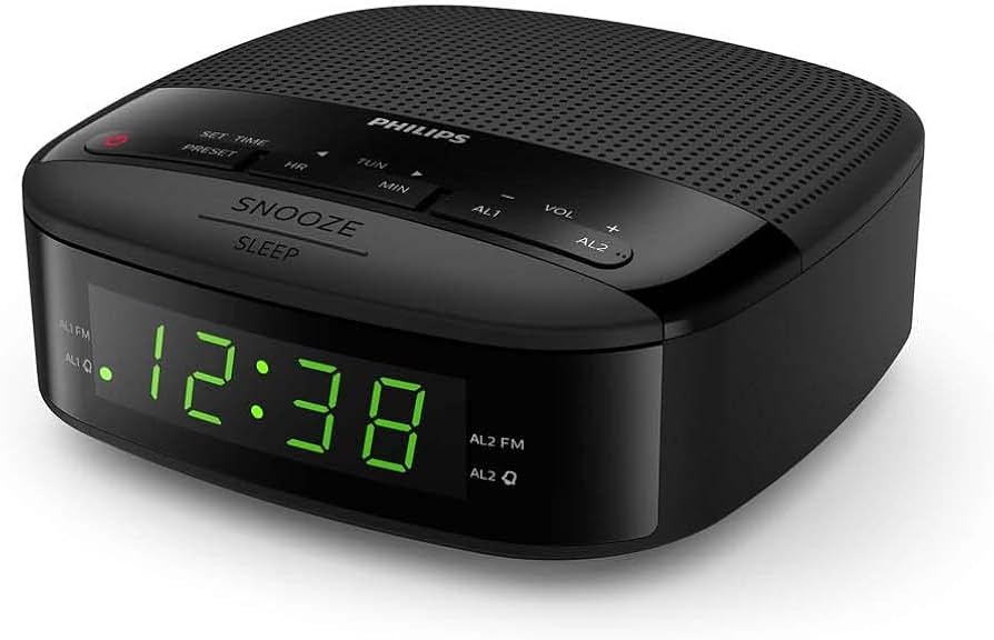 Qué características ofrece el radio reloj despertador Philips