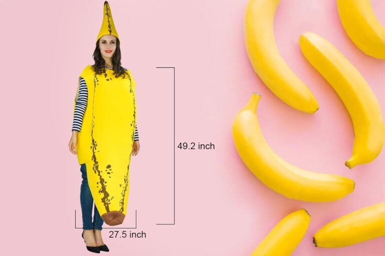 disfraces de platano divertidos y coloridos