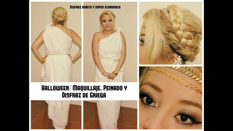 Cómo hacer un disfraz de Atenea, la diosa griega, fácil y económico 17 disfraz de atenea diy con materiales simples