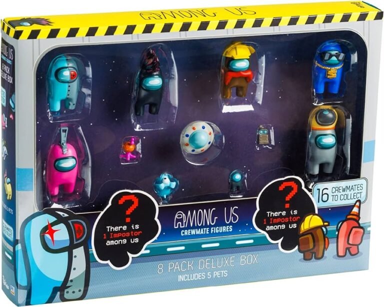 diversas mascotas de among us en accion
