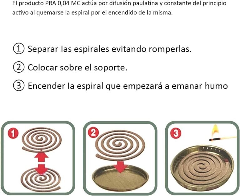 El espiral mata mosquitos es efectivo para repeler insectos 16 espiral antimosquitos encendido en un jardin