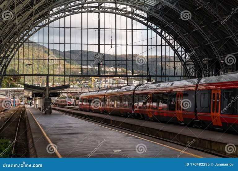 Cuáles son los horarios y precios del tren a Merlo, San Luis 4 estacion de tren con paisaje montanoso