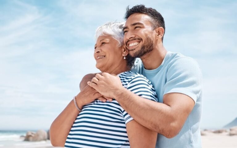 familia disfrutando de servicios de cuidado