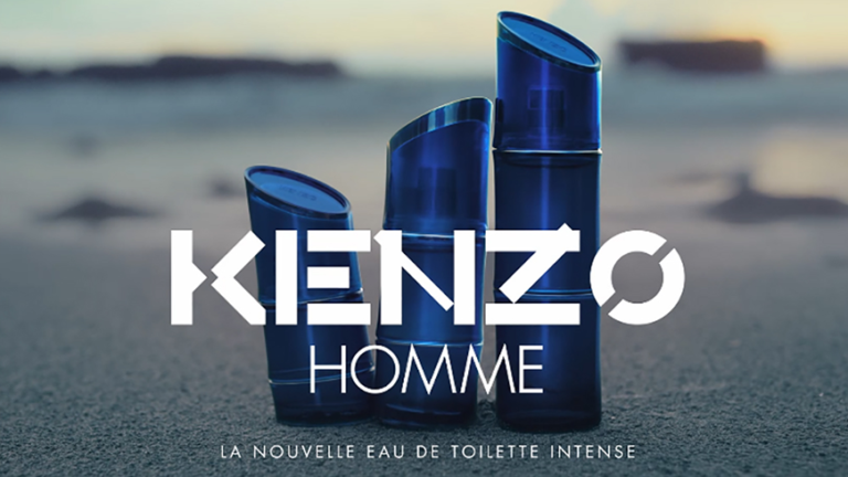 frasco de perfume kennzo homme intense