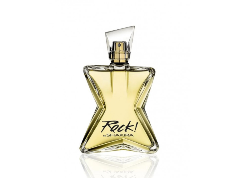 frasco de perfume rock de shakira