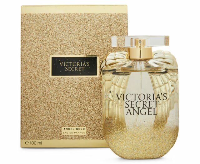 frasco de perfume victorias secret angel gold