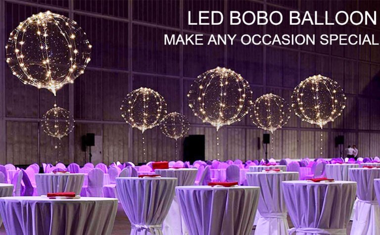 Dónde comprar globos transparentes con luces para decorar fiestas 29 globos transparentes iluminados en una fiesta