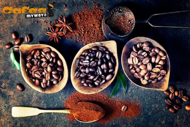 Qué características tiene el café espresso roast de Starbucks 1 granos de cafe espresso tostados y brillantes