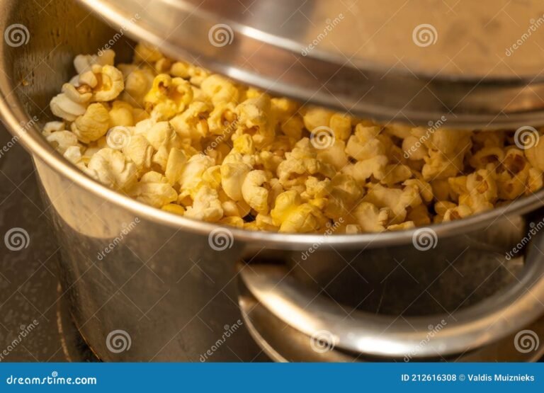 Cómo hacer pochoclos dulces en una olla de manera fácil y rápida 29 granos de maiz popping en una olla