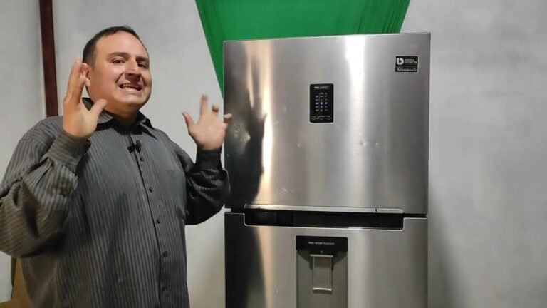 heladera samsung con freezer en la parte baja