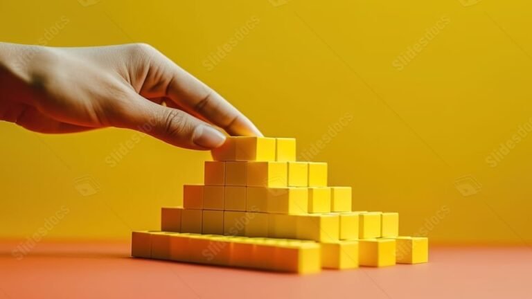 hojas de exito apiladas en un lugar