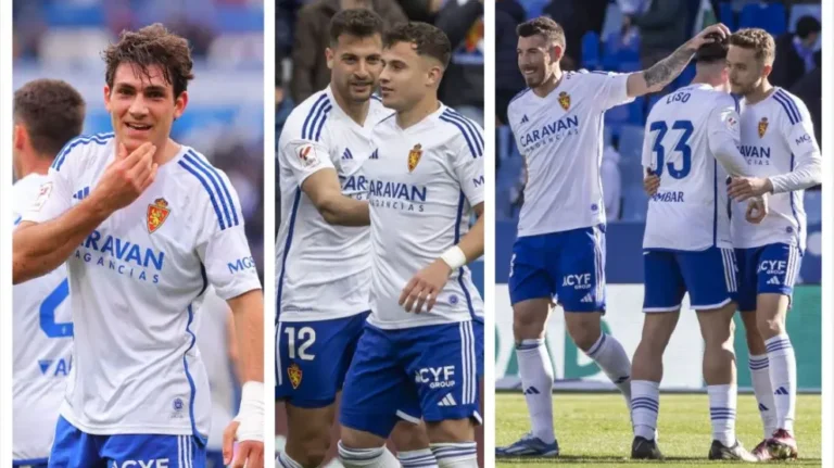 jugadores disfrutando de un partido de futbol