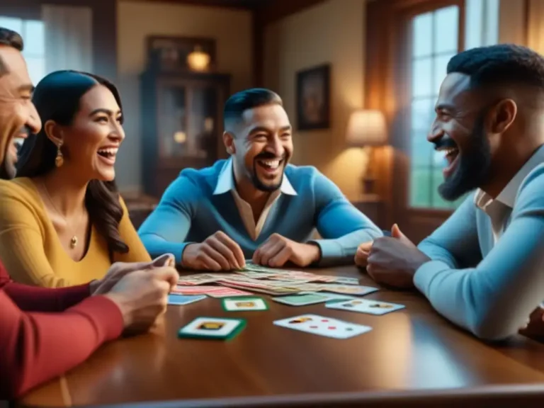 jugadores disfrutando de una partida de uno