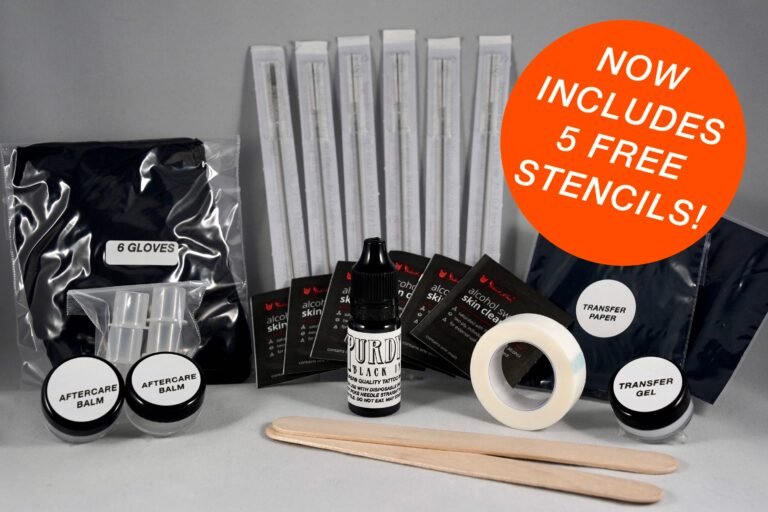 Cómo hacer tatuajes fáciles en casa sin experiencia previa 25 kit de tatuaje casero y herramientas sencillas