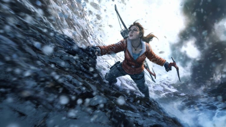 Qué novedades trae Tomb Raider: Definitive Edition en comparación al original 29 lara croft explorando un paisaje nevado