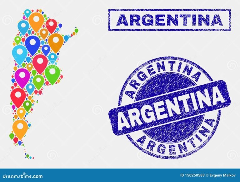 Cómo encontrar sucursales de Osito Azul Juguetería en Argentina 10 mapa de argentina con marcadores de ubicacion