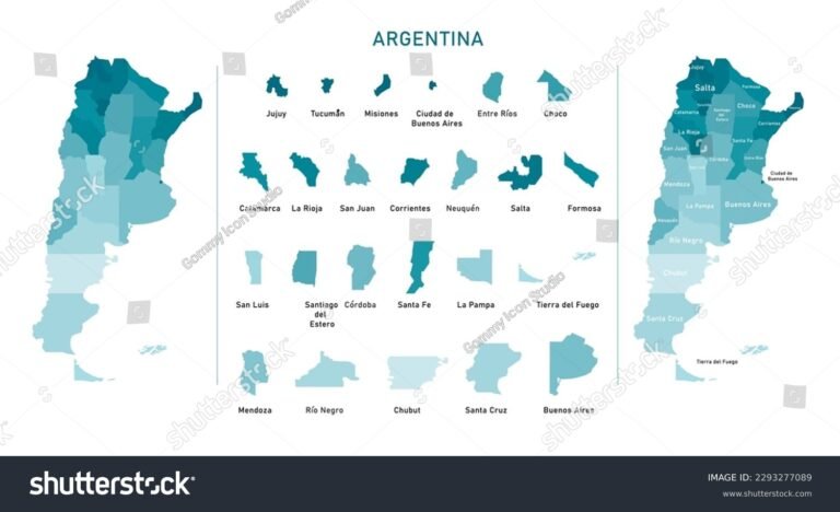 Qué empresas internacionales están estableciendo operaciones en Argentina 3 mapa de argentina con simbolos de empresas