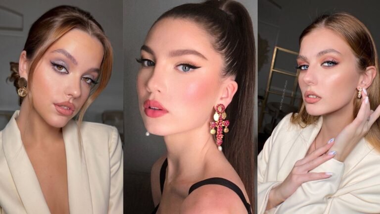 maquillaje de base en un entorno elegante