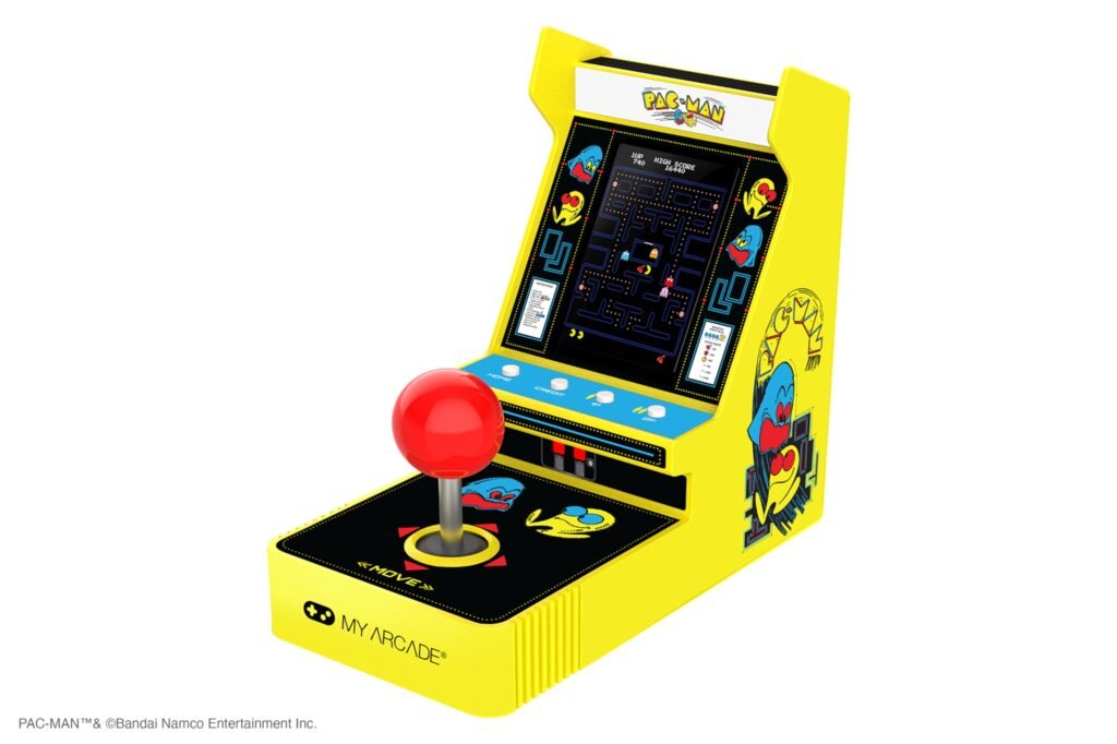 Cómo jugar Pac-Man en una máquina arcade retro