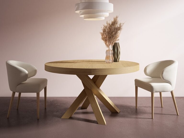 Dónde comprar mesas redondas extensibles en Argentina 11 mesas redondas extensibles en ambiente moderno