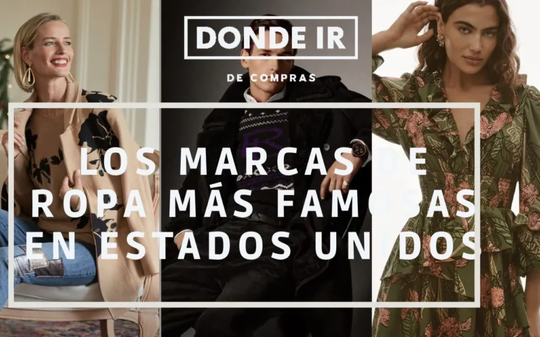 moda estadounidense con variedad de prendas