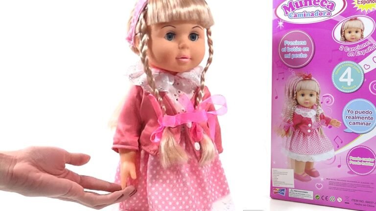 Dónde encontrar la muñeca que habla y camina más popular 22 muneca de juguete caminando y hablando