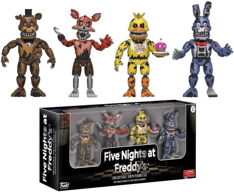 Qué muñecos de Five Nights at Freddy's son los más populares 20 munecos de five nights at freddys variados