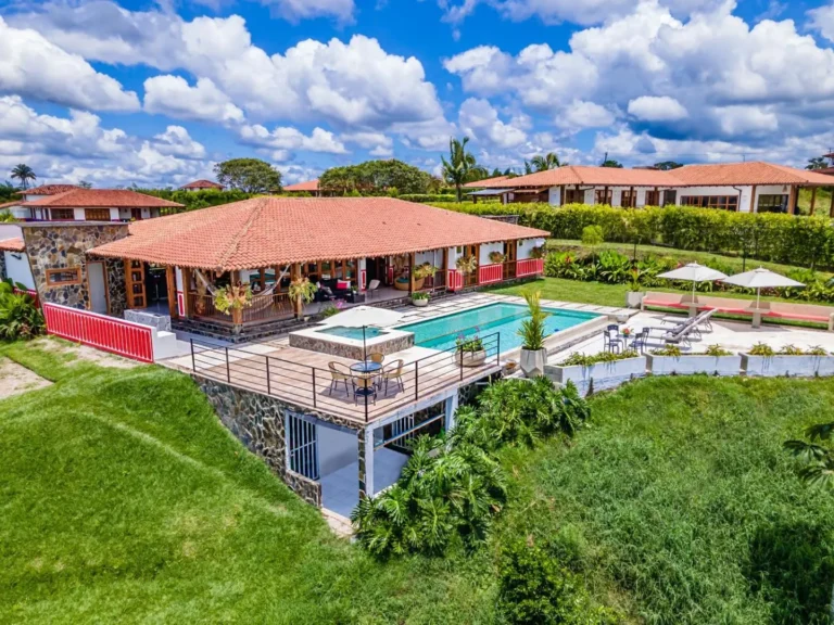 naturaleza y descanso en una quinta