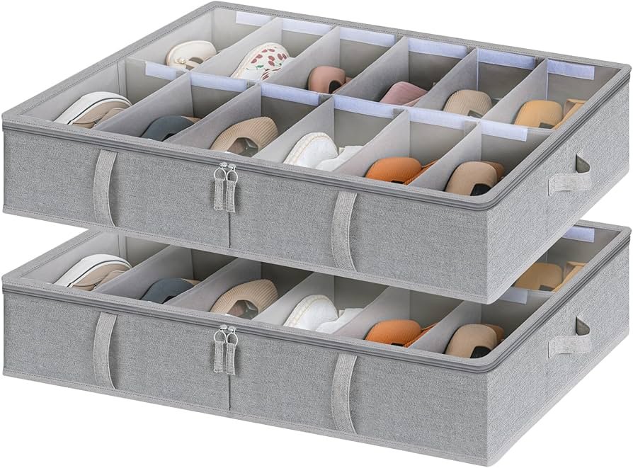 Cómo elegir el mejor organizador de zapatos para debajo de la cama