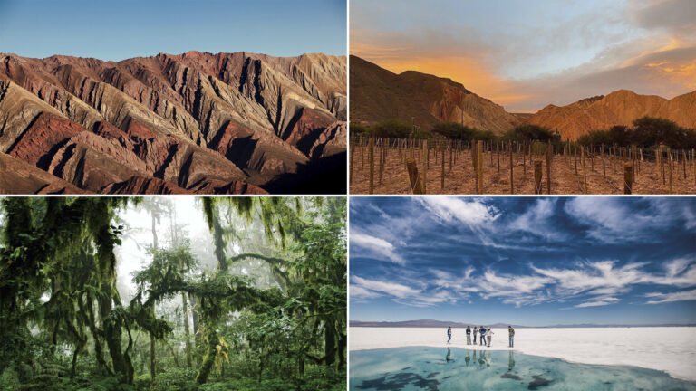 paisaje montanoso de jujuy al amanecer