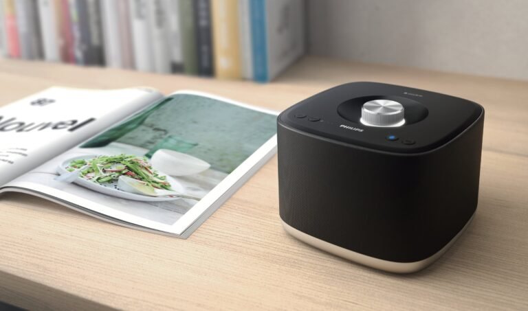 parlante bluetooth philips en un entorno natural