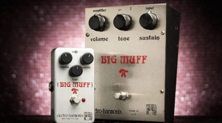 pedal de guitarra big muff pi en accion