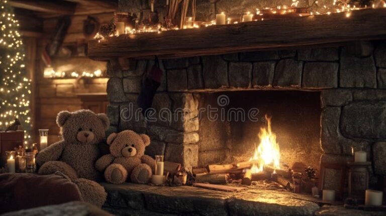 peluche de llama en un entorno acogedor